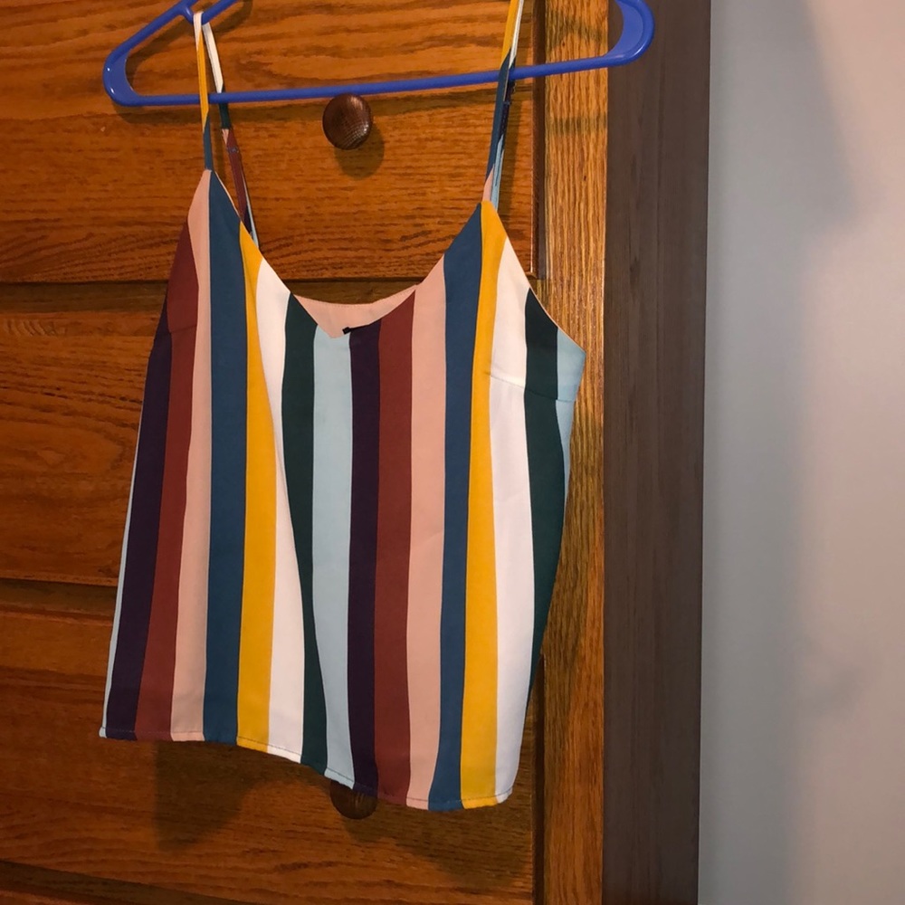 Striped Forever 21 Tank Top